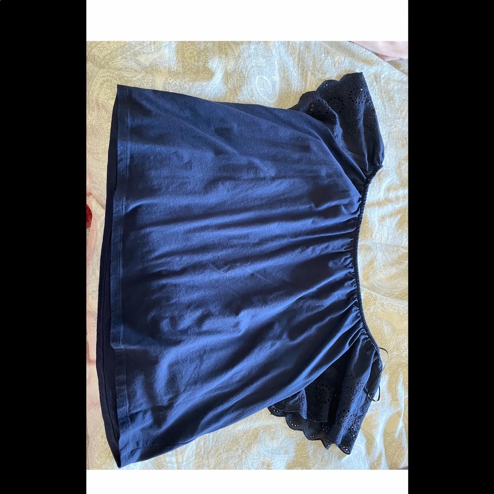 Size Large off the shoulder top